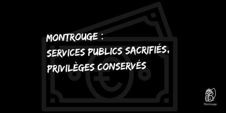 Montrouge : Réduction des services publics face à la préservation des privilèges locaux.