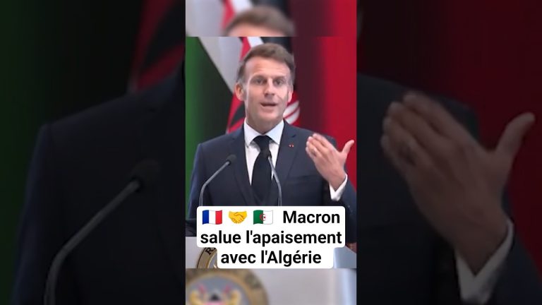 Macron propose un dialogue pour apaiser les tensions entre la France et l'Algérie.