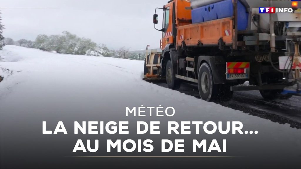 Neige attendue en mai dans plusieurs régions de France, selon Météo France.