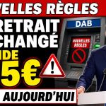 Nouvelles règles des DAB en France : amende de 135€ en cas de non-respect