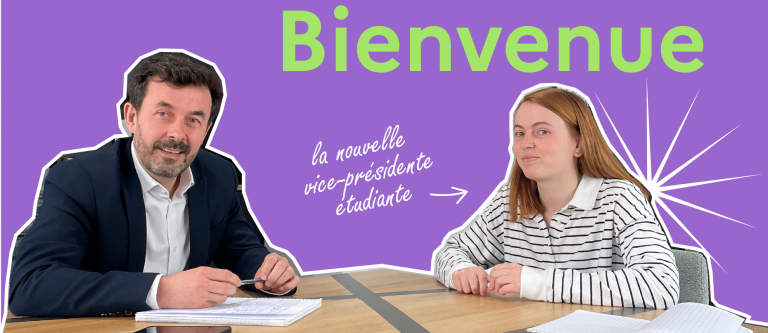 Nouvelle vice-présidente étudiante du Crous Bretagne nommée pour un mandat de deux ans.