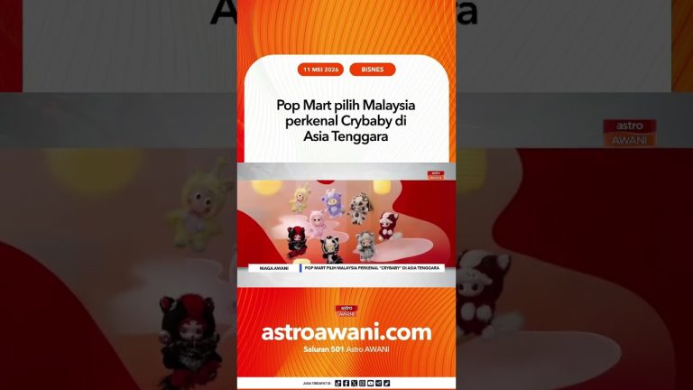 Pop Mart introduit la figurine Crybaby en Malaisie, élargissant son offre en Asie du Sud-Est.
