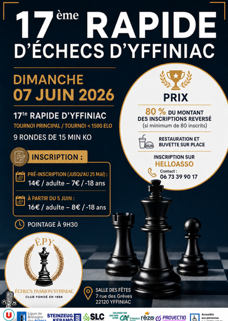 Rapide d’Yffiniac : informations pratiques pour l’événement du 7 juin 2026.
