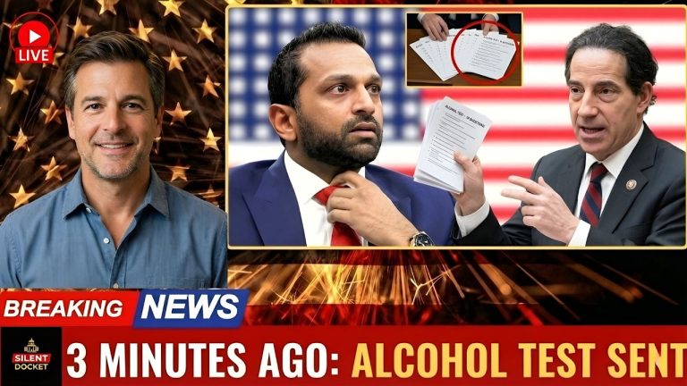 Raskin soumet Patel à un test d'alcool sous peine de parjure, le directeur du FBI refuse de signer