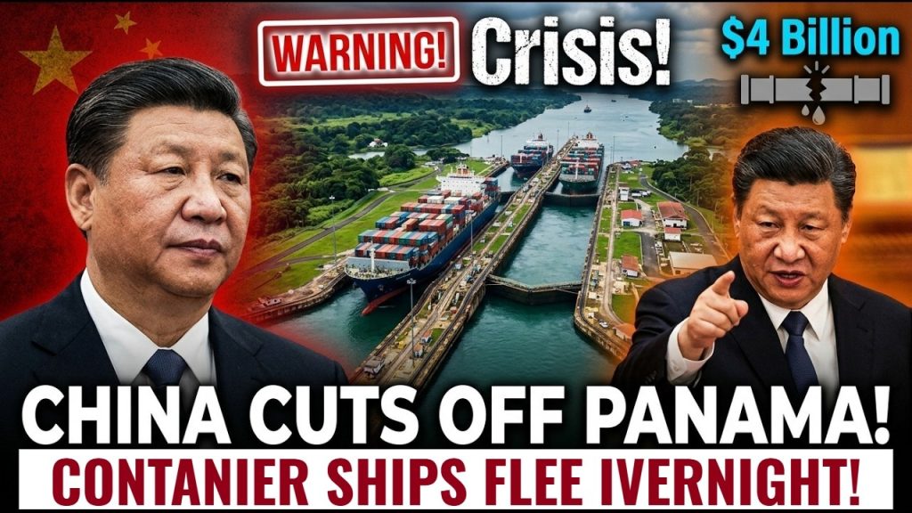Retrait de la Chine de Panama : 4 milliards de dollars en jeu sur les marchés financiers.