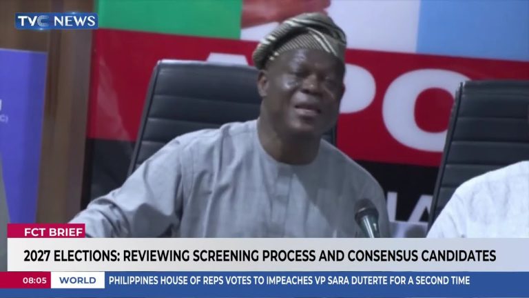 Révision du processus de sélection APC et des candidats consensuels en Afrique.