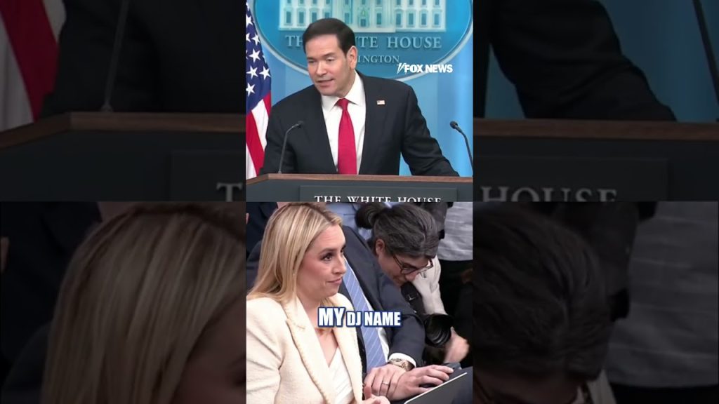 Rubio évoque son nom de DJ lors d'une interview sur Fox News.