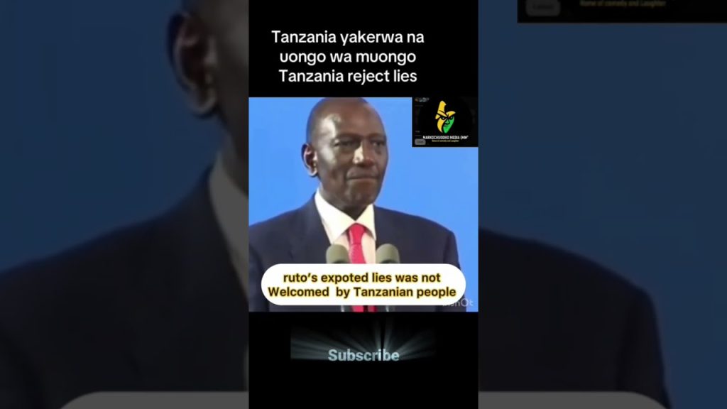 Ruto rejette les propositions de paix en Tanzanie, exacerbant les tensions politiques en Afrique.