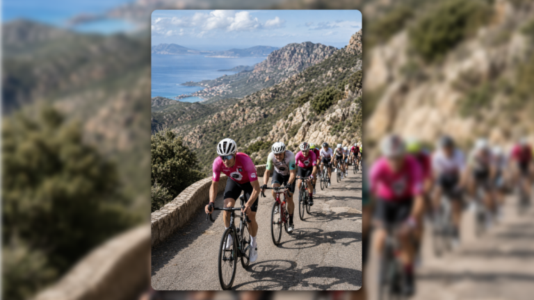 Corsica Cyclo GT20 : la course cycliste reliant les principaux sites de Corse.