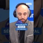 Ségolène Royal lance sa chaîne YouTube pour aborder des enjeux politiques actuels.
