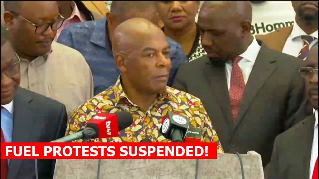 Suspension de la grève des transporteurs au Kenya après accord avec le gouvernement.