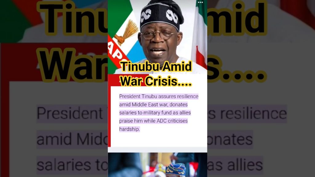 Tinubu Aborde la Crise de Guerre en Iran lors d'une Réunion avec des Leaders Africains