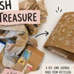 Transformation de déchets en journal fait main : processus et idées d'utilisation.