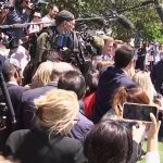 Trump répond aux questions sur la guerre en Iran alors que le délai de la War Powers Act approche.