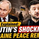 Ukraine : les pourparlers de paix en danger après les déclarations surprises de Poutine.