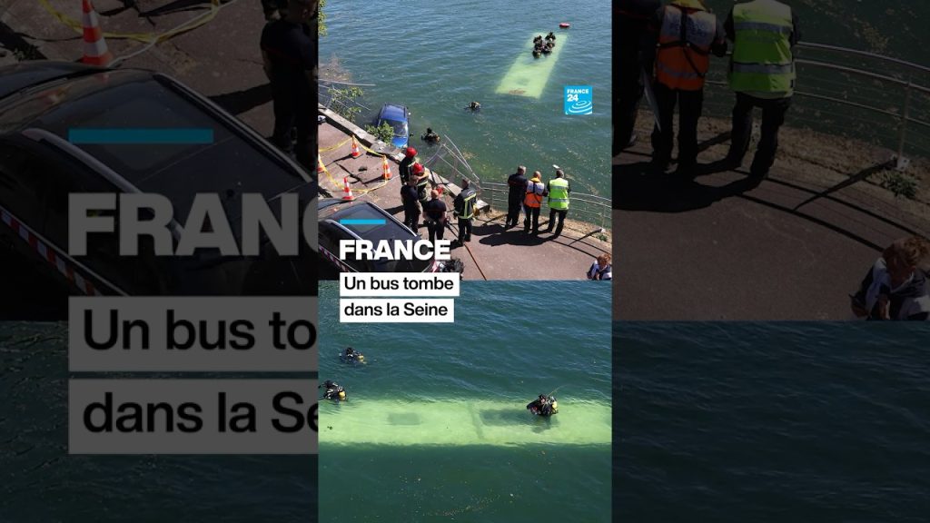 Un bus chute dans la Seine à Juvisy-sur-Orge, des secours mobilisés pour les passagers.