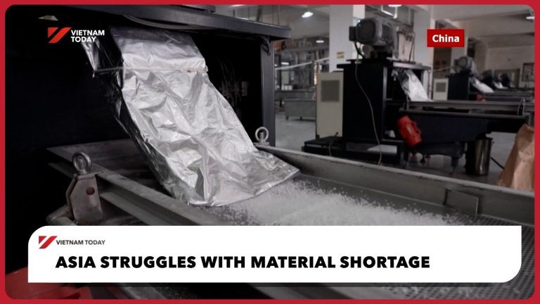 Vietnam fait face à une pénurie de matériaux, affectant la production industrielle en Asie.