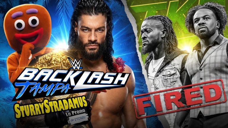 WWE Backlash 2026 : licenciements au sein de TKO, actualités sur New Day et SturryStradamus.