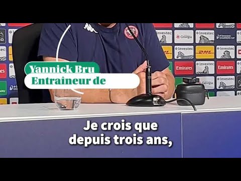 Yannick Bru s'exprime avant la demi-finale de Champions Cup UBB - Bath #rugby