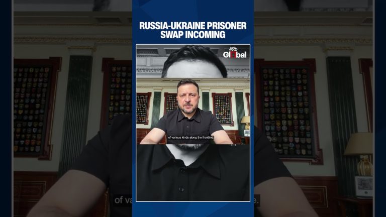 Zelenskyy annonce un échange de prisonniers Russie-Ukraine médié par les États-Unis