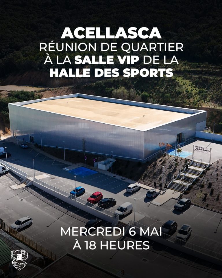Réunion de quartier à Acellasca : des habitants expriment leurs préoccupations sur l’aménagement urbain.