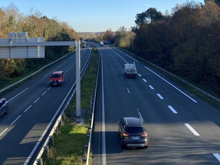 Accidents sur l&rsquo;A62 au sud de Bordeaux : trafic fortement perturbé en Gironde.