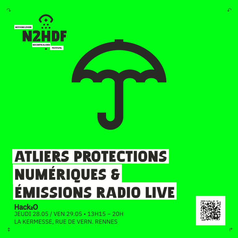 Liminal et Nothing2Hide annoncent le Decentralize Festival 2026 à Rennes avec deux soirées radio publiques.