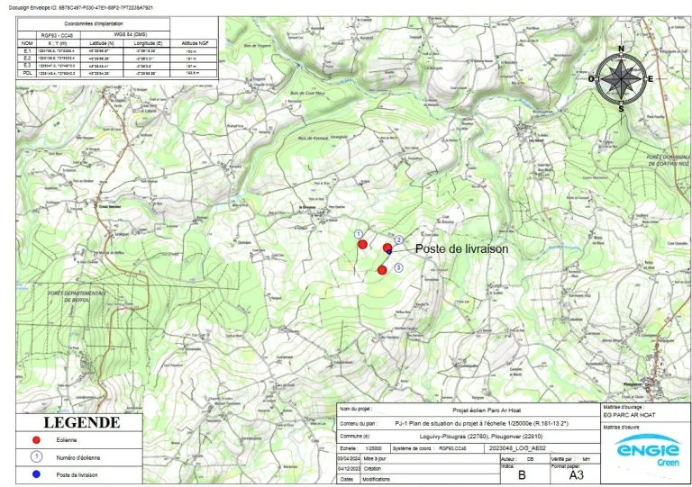 Enquêtes publiques et projets d’aménagement en cours en Bretagne en avril 2026.