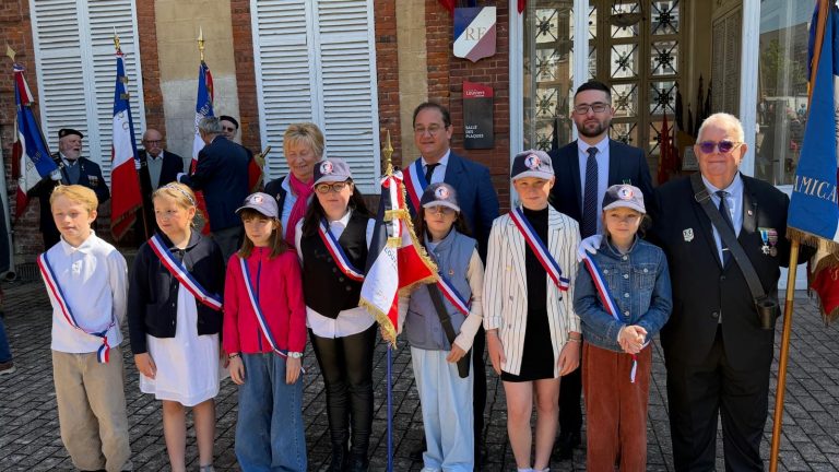 Cérémonie du 8 mai 1945 : commémoration des 78 ans de la fin de la Seconde Guerre mondiale en France.