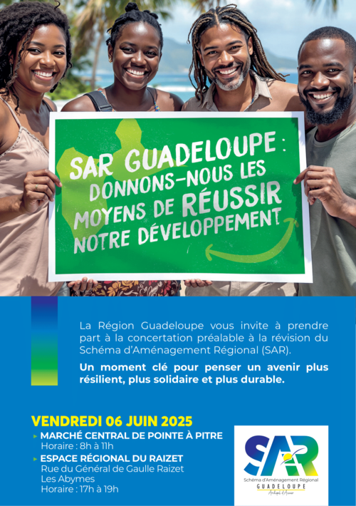 Révision du SAR : Concertation à Pointe-à-Pitre sur l&rsquo;avenir de la Guadeloupe.