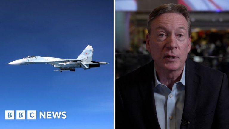 Des avions russes interceptent un avion espion de la RAF dans un incident sérieux.