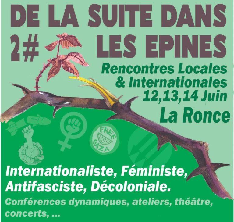 Indymedia Nantes : publication du numéro 2 de &lsquo;De la suite dans les épines&rsquo;