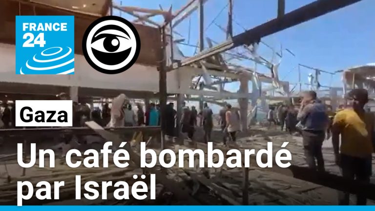 Gaza : des débris d&rsquo;un café bombardé par Israël révèlent les conséquences du conflit