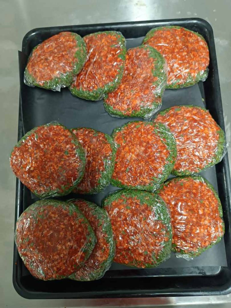 Galettes mexicaines vendues au rayon traditionnel boucherie