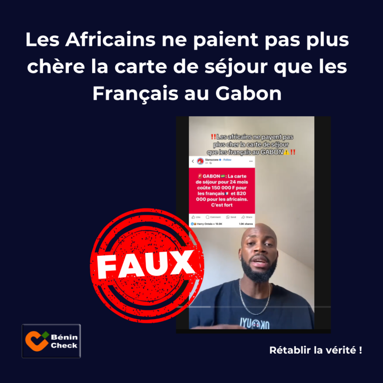 Carte de séjour au Gabon : la préférence française suscite une polémique parmi les Africains.