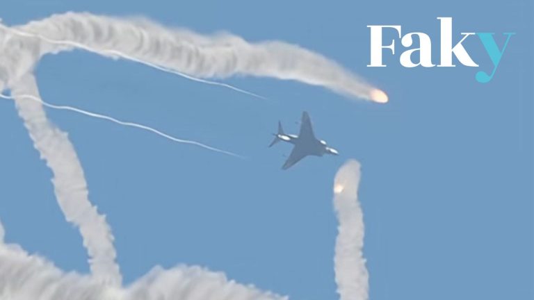 Un pilote de chasse américain évite des missiles iraniens dans un jeu vidéo.