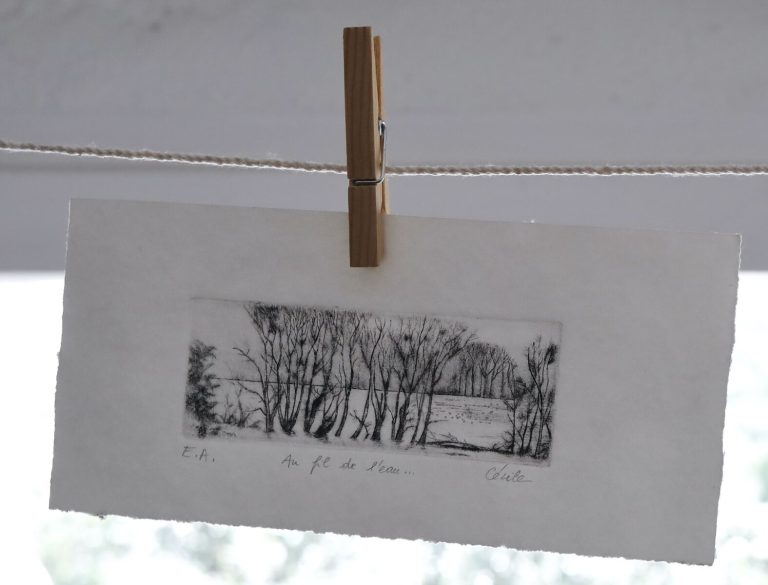 Fête de l&rsquo;Estampe : Cécile Malinverno présente sa collection de gravures en France.