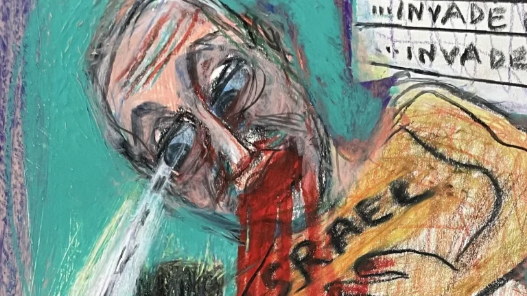 UK Artist Defends &lsquo;Drawings Against Genocide&rsquo; Following Show Cancellation Amid Conflict
