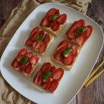 Tartelettes Carrées Crème Pâtissière et Fraises : Un Dessert de Saison