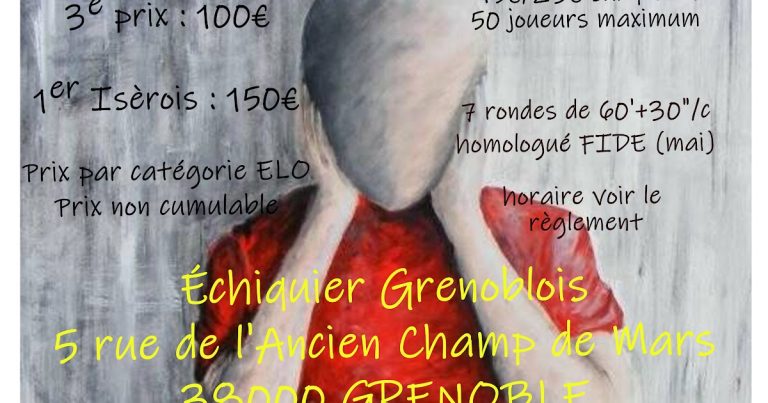 Open de l&rsquo;Isère 2026 : le CDJE38 annonce les dates et le lieu de la compétition.