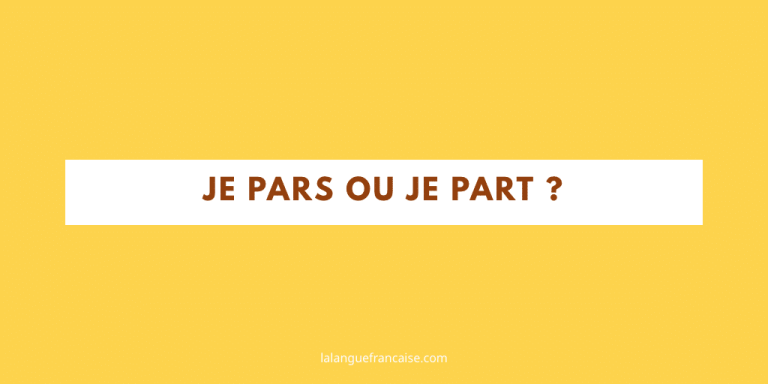 Erreur fréquente en français : « je pars » ou « je part » ? Analyse linguistique en milieu scolaire.