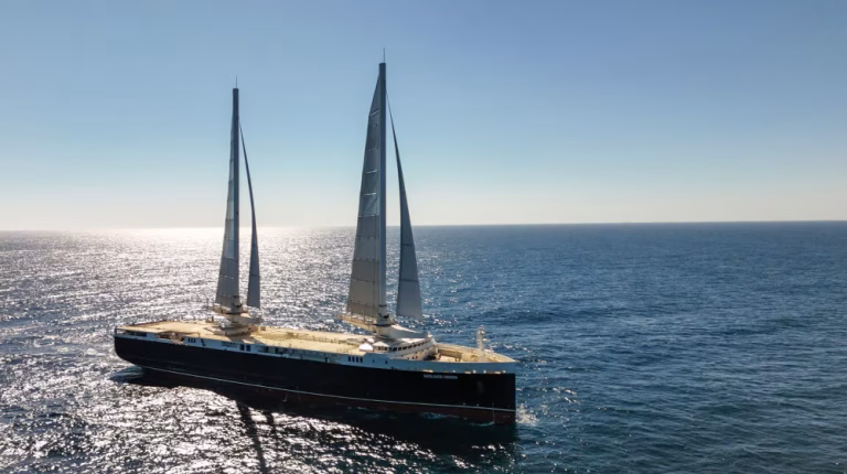 Neoliner Origin, le géant à voiles, annonce des liaisons vers Montréal et Toronto.