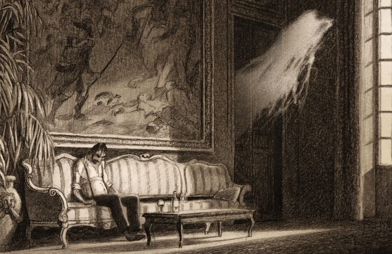 Les frères Brizzi adaptent le Horla de Maupassant en bande dessinée en France.