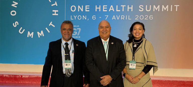 La Nouvelle-Calédonie participe au One Health Summit invité par le président de la République.