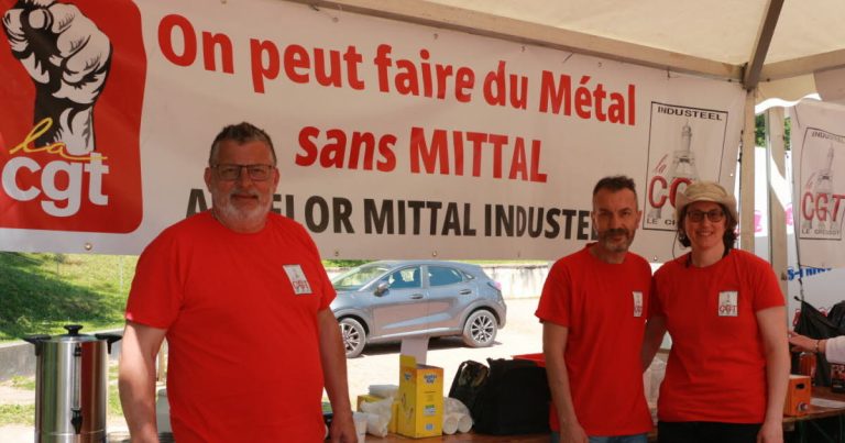 Le Creusot : succès de la fête du 1er-Mai organisée par l&rsquo;Union locale de la CGT.