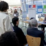 Échange entre le président de la Cour européenne des droits de l&rsquo;Homme et des lycéens à Strasbourg