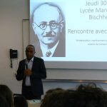 Bischheim : Pap Ndiaye rencontre les lycéens de Marc-Bloch après la panthéonisation de l&rsquo;historien.