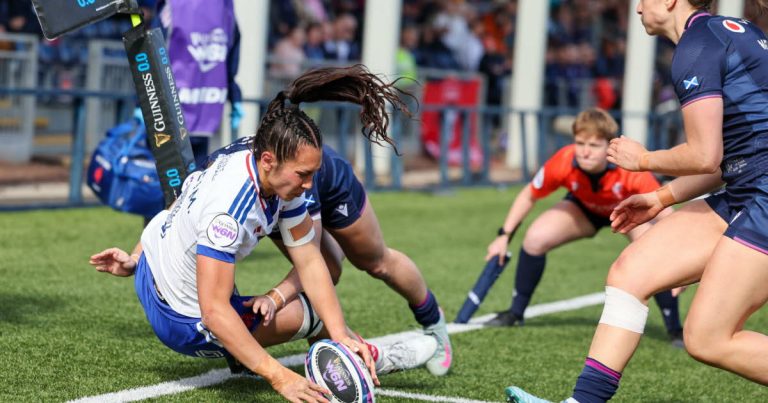 Tournoi des 6 Nations féminin : les Bleues battent l&rsquo;Écosse avant le Crunch contre l&rsquo;Angleterre.