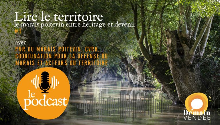 Le marais poitevin : entre héritage et avenir, le podcast de Demain-Vendée explore le territoire.