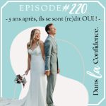 Cinq ans après, un couple se remarie lors d&rsquo;un podcast sur le mariage en France.